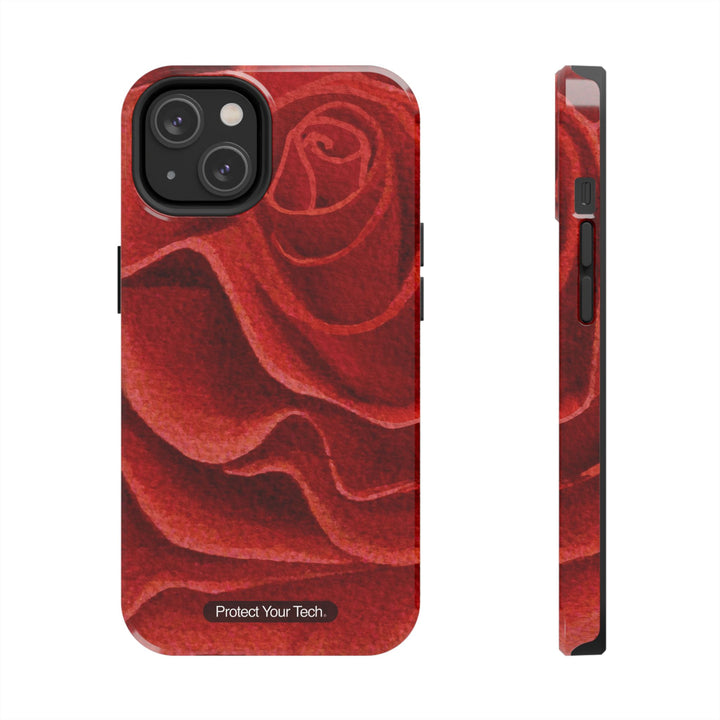 Red Rose Tough iPhone/Samsung Case